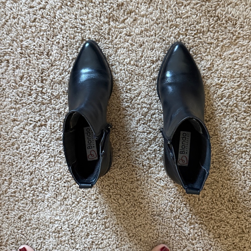 Blondo Black Ankle Boots